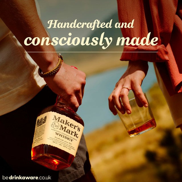 Maker's Mark Kentucky Straight Bourbon 70cl imported from the UK
