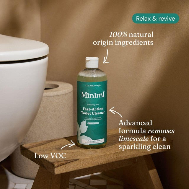 Miniml Toilet Cleaner Spearmint And Peppermint, UK version