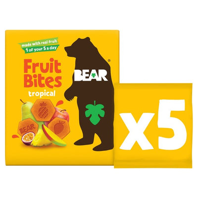 M&S Urban Fruit Bear Fruit Bites Tropiske Fruktsnackbarer 100g- Kjøp online hos McGrocer