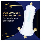 Always Ultimate Night With Wings sanitary towels Size 6 - British product