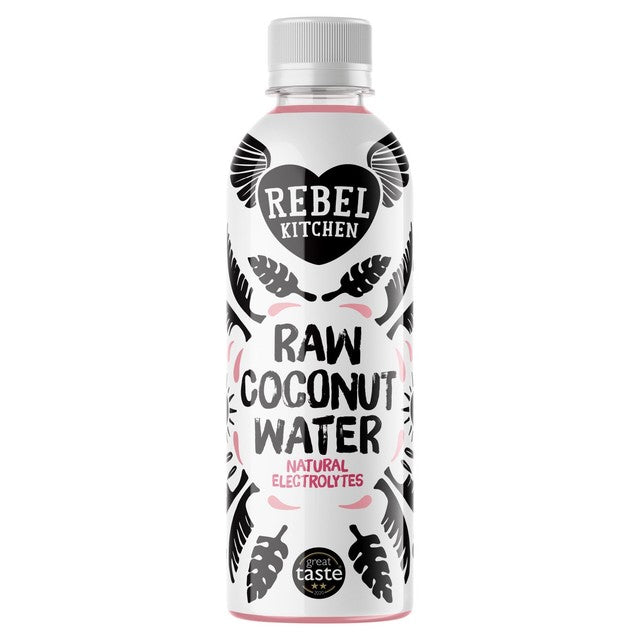 Rebel Kitchen coconut water 330ml, imported from the UK