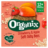 Organix strawberry apple soft oaty bars 6x23g , imported from the UK