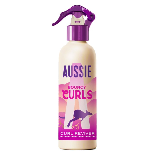 Aussie Curl Reviver spray for 2nd day curls - British product