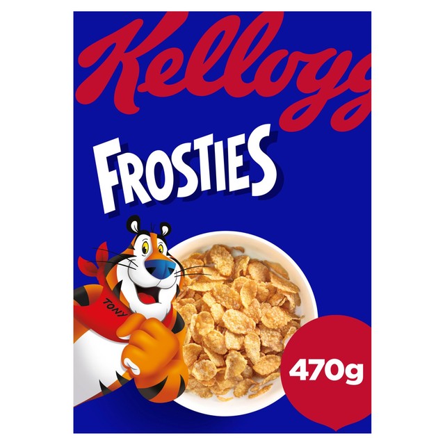 Kellogg's Frosties breakfast cereal 470g, UK version
