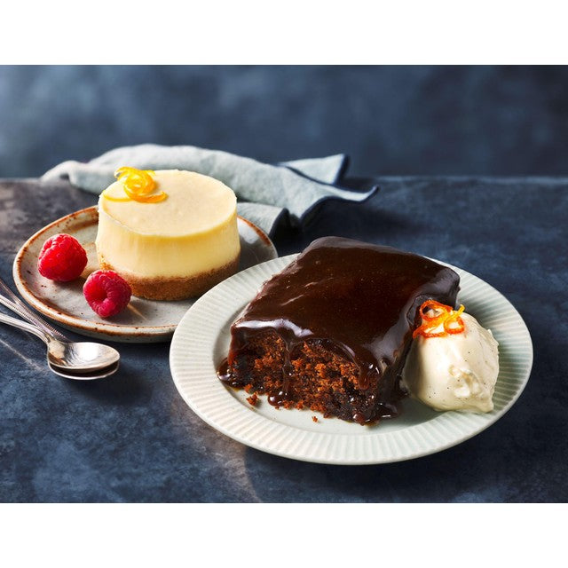 M&S sticky toffee pudding dessert 230g, imported from the UK
