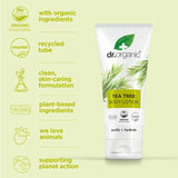 Dr Organic tea tree body lotion 200ml - British product
