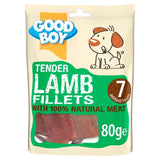 Good Boy tender lamb fillets dog treats 80g, UK version