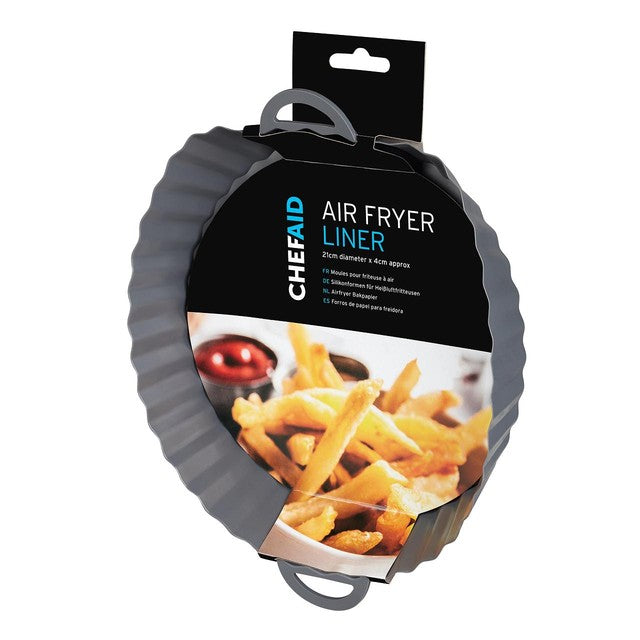 Chef Aid air fryer liner 21cm diameter x 4cm - British product