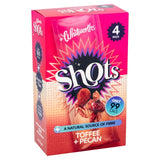 Whitworths Shots Snack Pack Toffee Pecan (British brand)