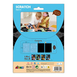 Avenir space scratch art kit for children, imported from the UK