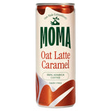 Moma caramel oat latte 250ml can, imported from the UK