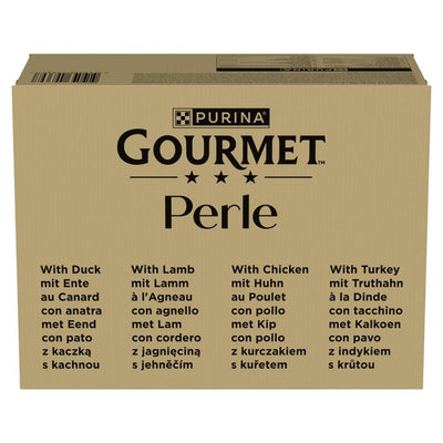 M&S Gourmet Perle Chef's Collection in Gravy Wet Cat Food 96 x 85g- Buy online at McGrocer