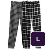 M&S checked black pyjama bottoms size L, imported from the UK
