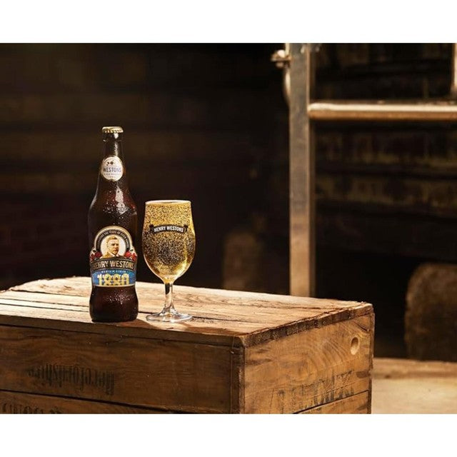 Henry Weston vintage cider 500ml, UK version