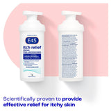 E45 itch relief cream for eczema and dry skin - British product