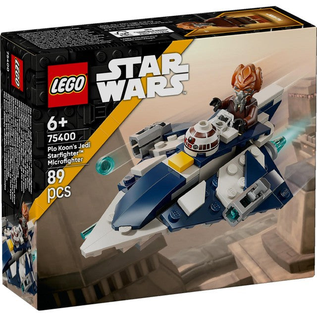 LEGO Star Wars Plo Koon Jedi Starfighter Microfighter 75400, UK version