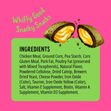 Bonkers Cat Bites Chick N' Cheddar crunchy soft cat treats, imported from the UK