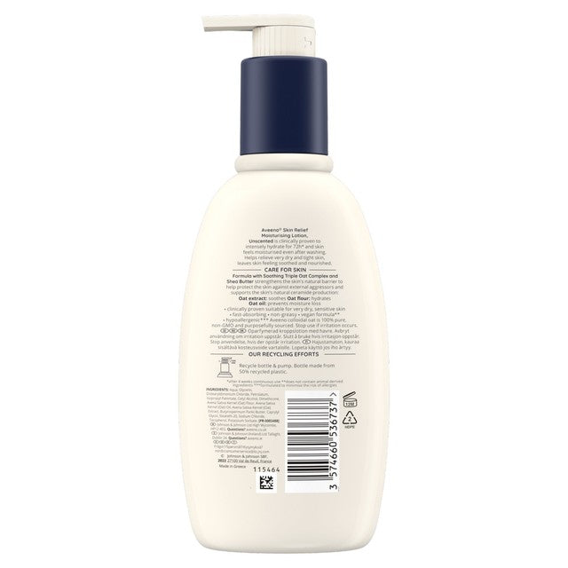 Aveeno Skin Relief body lotion for very dry skin (British brand)