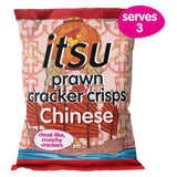 Itsu hoisin prawn crackers sharing bag, UK version