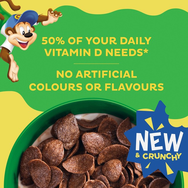 Kellogg's Coco Pops Chocos breakfast cereal 430g, UK version