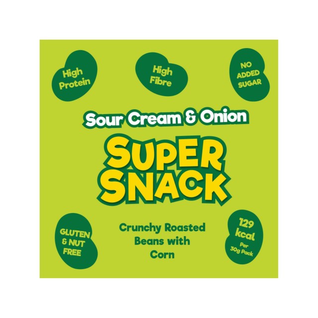Good4U roasted bean mix snack sour cream and onion 130g, UK version
