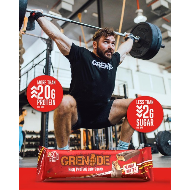 Grenade Peanut Nutter Protein Bar 60g, UK version