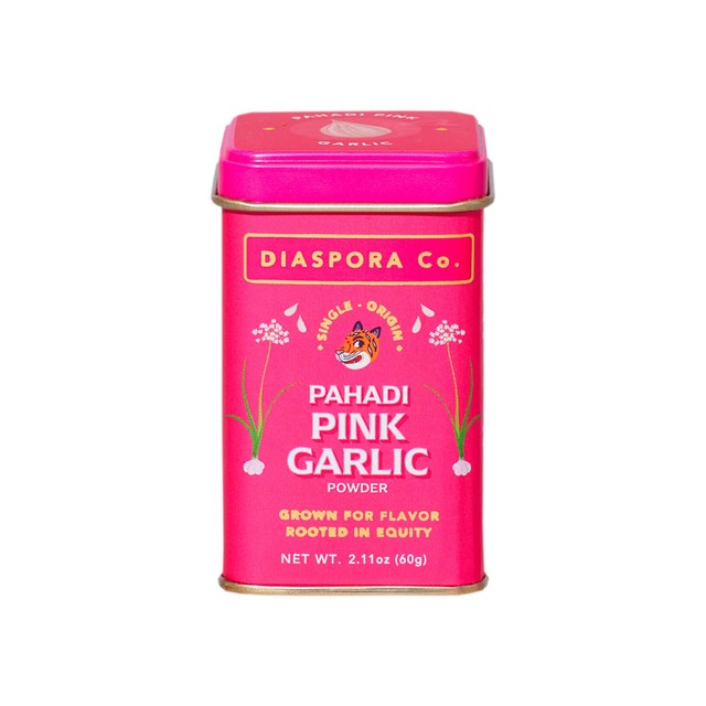 Diaspora Co. Pahadi Pink garlic powder 60g - British product