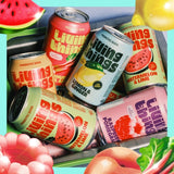 Living Things Lemon & Ginger Biotic Soda 4 x 330ml, UK version