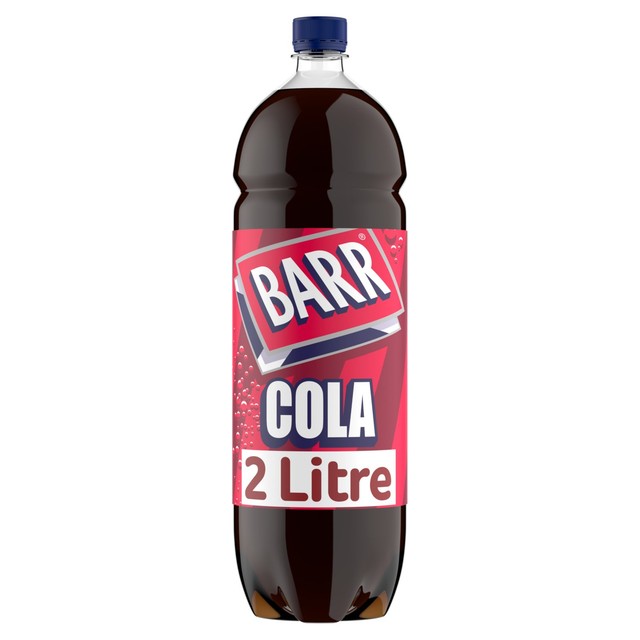 Barr sparkling Cola soft drink 2L bottle - British product