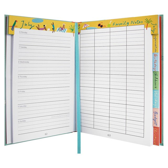 M&S large family diary 2026 A5, imported from the UK