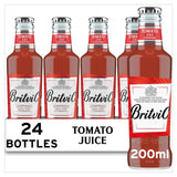 Britvic tomato juice with lemon and Worcestershire flavour 24 x 200ml - British product