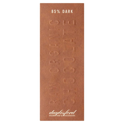 M&S Daylesford Organic Dark 85% Raw Chocolate Bar 50g- Buy online at McGrocer