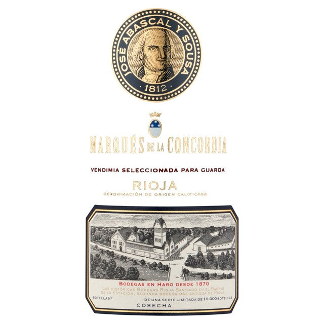 Marques de Grinon Rioja Santiago Red Wine 75cl, imported from the UK