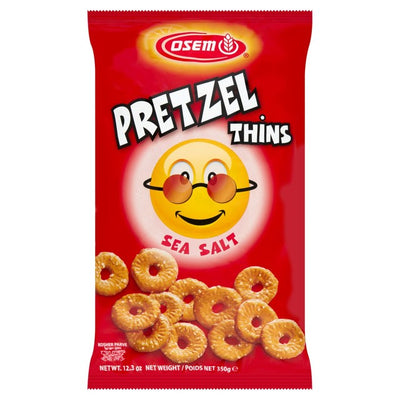 M&S Osem Pretzel Thins Sea Salt Savory Snack 350g- Buy online at McGrocer