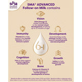 SMA Advanced 2 follow-on milk powder 800g (British brand)