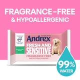 Andrex Fresh and Sensitive Hygiene Wipes 120 Pack - British product