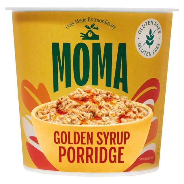 Moma golden syrup porridge pot 70g, imported from the UK