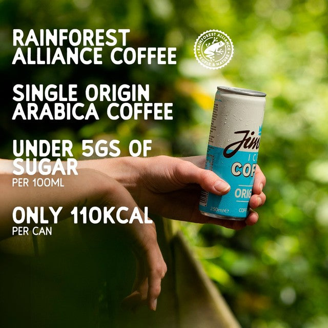 Jimmy's iced coffee Original 250ml, imported from the UK