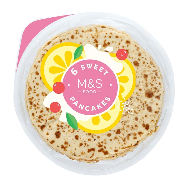 M&S sweet pancakes 375g, imported from the UK