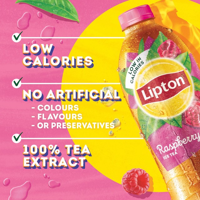 Lipton Ice Tea Raspberry 1.25L, UK version