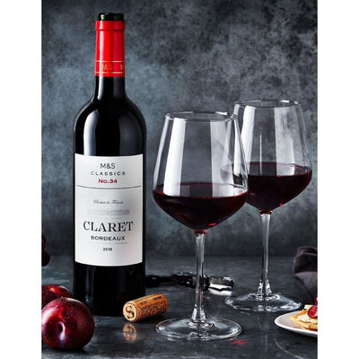M&S M&S Classics Claret Bordeaux Vin Rouge 75cl- Achetez en ligne sur McGrocer