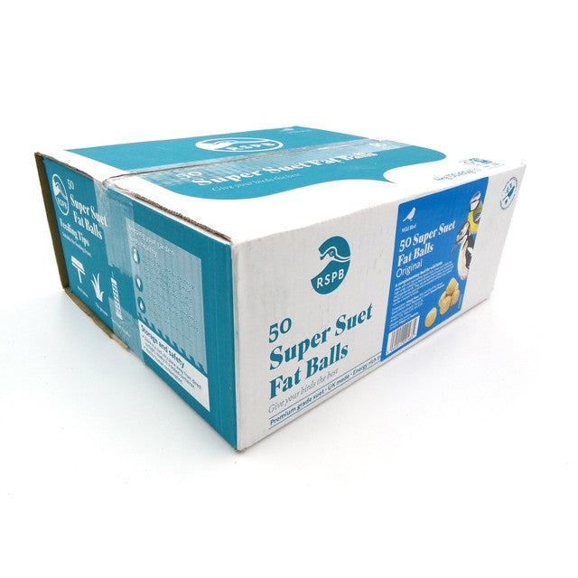 RSPB Super Suet Fat Balls, imported from the UK