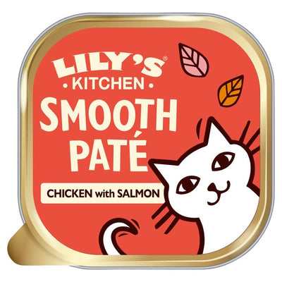 M&S Lily's Kitchen Smooth Chicken & Salmon Pate Wet Cat Food- Buy online at McGrocer