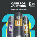 Dove Men+Care Active Comfort FIFA shower gel 3-in-1, UK version