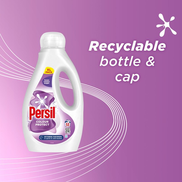 Persil Colour laundry liquid detergent 1.431L, imported from the UK