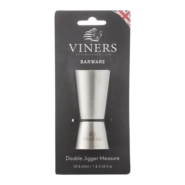 Viners stainless steel double jigger measure (British brand)