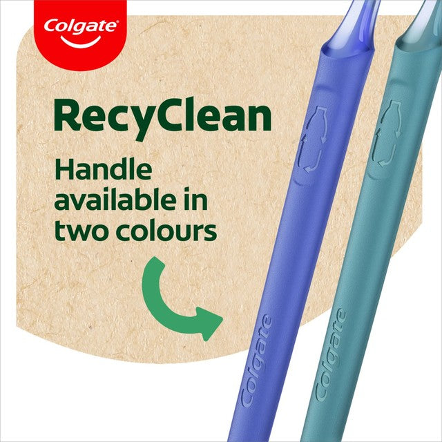 Colgate Recyclean medium manual toothbrush - British product