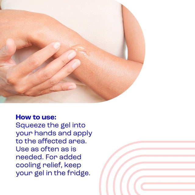 E45 Itch Relief Gel 100ml for dry skin, UK version