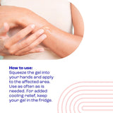 E45 Itch Relief Gel 100ml for dry skin, UK version