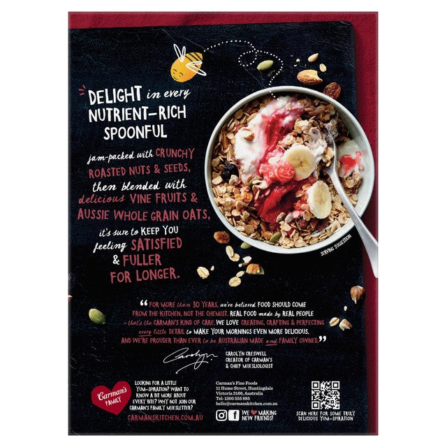 Sapphire Classic Fruit and Nut Muesli 500g - British product